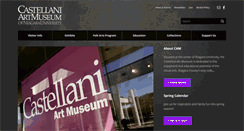 Desktop Screenshot of castellaniartmuseum.org